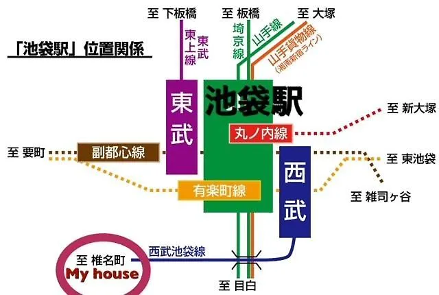 Ikebukuro Florence Hostel Tokyo Aparthotel